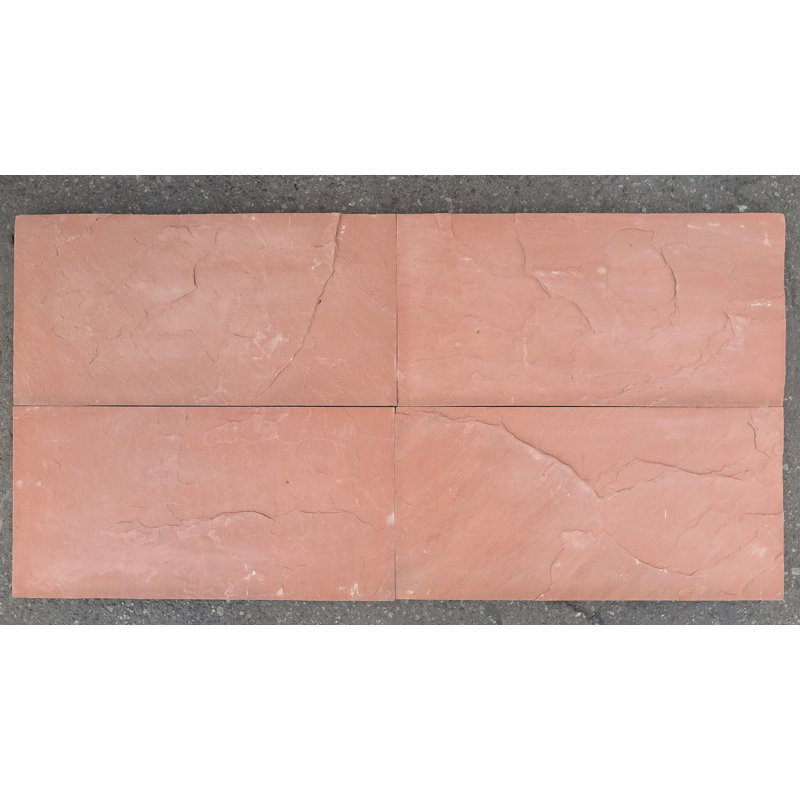 Stone & Tile Shoppe, Inc. 12" x 24" Sandstone Stone Look Wall & Floor Tile Wayfair
